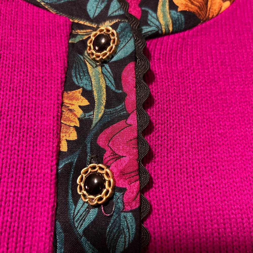 Vintage 80s Matthew & David 6 Buttons Blazer Padd… - image 7